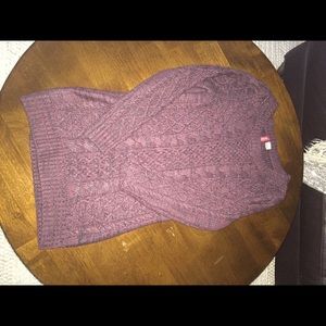 Maroon sweater
